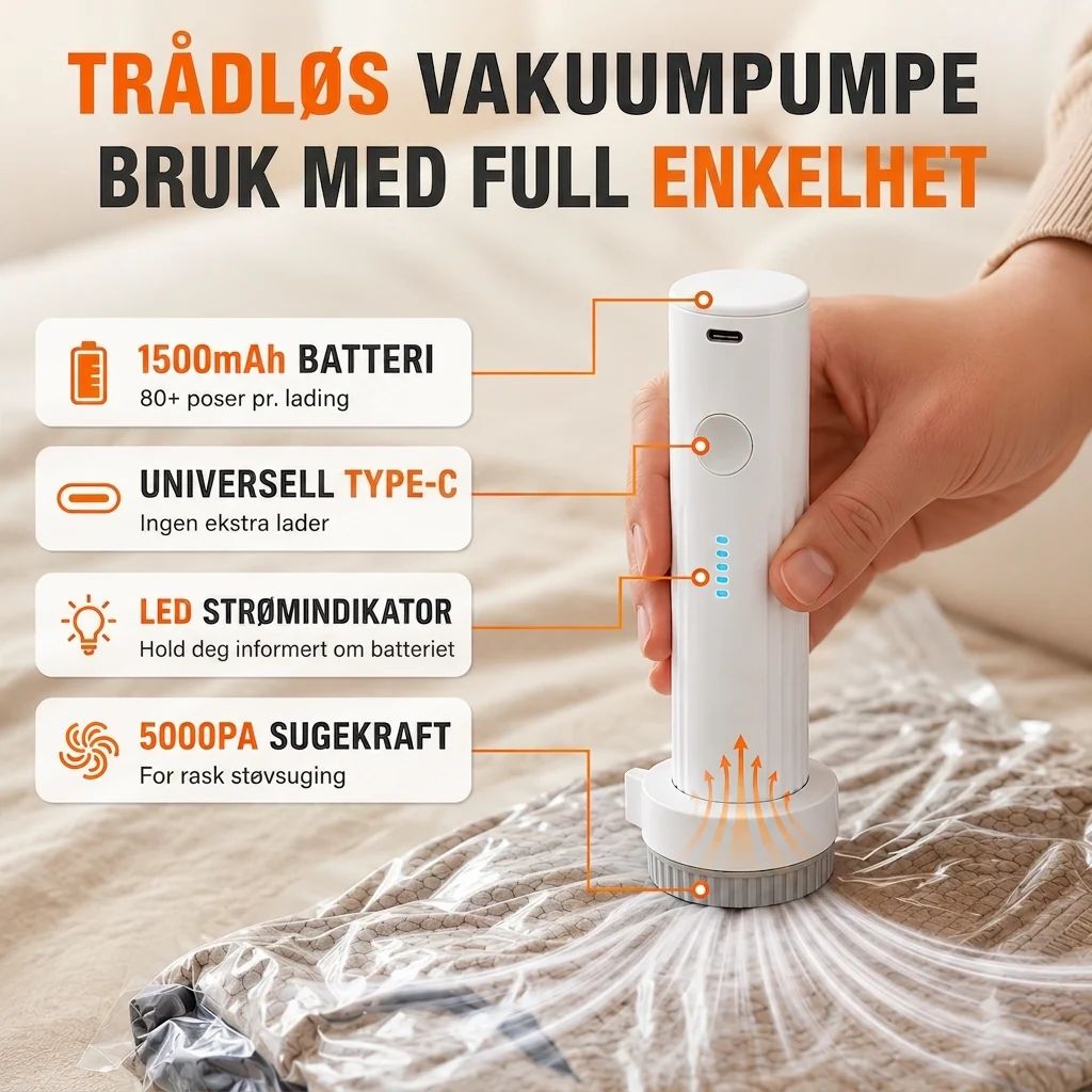 Vakuumposer - Förvaring