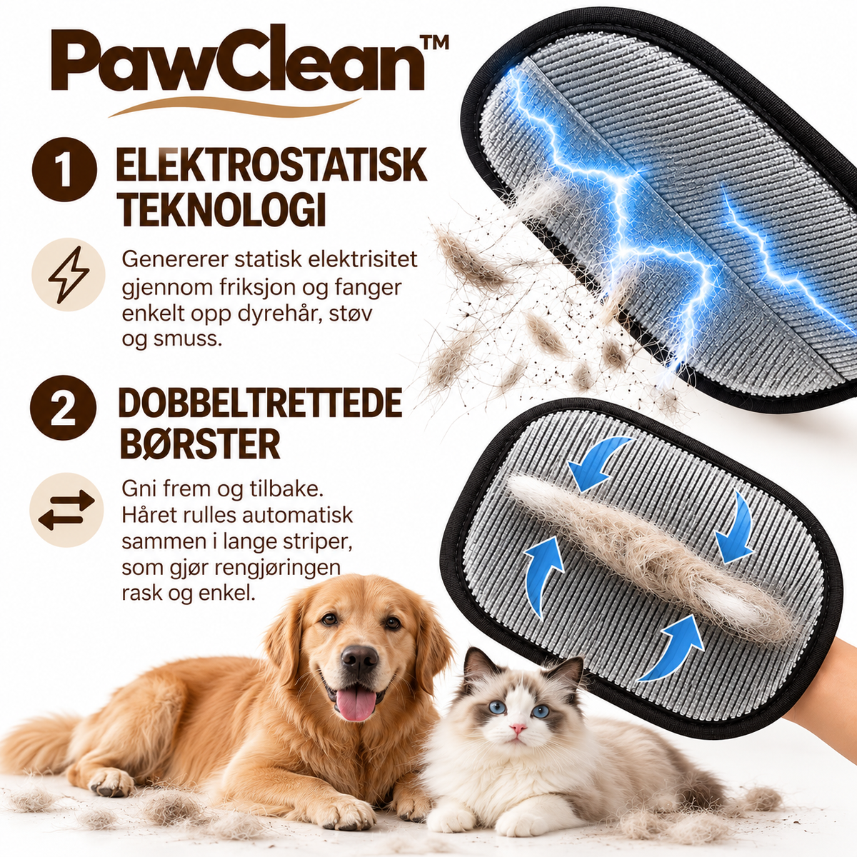 PawClean™ - Pelsfjerner